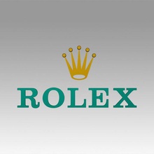 rolex logo fashion beauty text badge various symbol models logotype logotipo trademarks style logos emblem company clothing character brand 3d print model - Mito3D