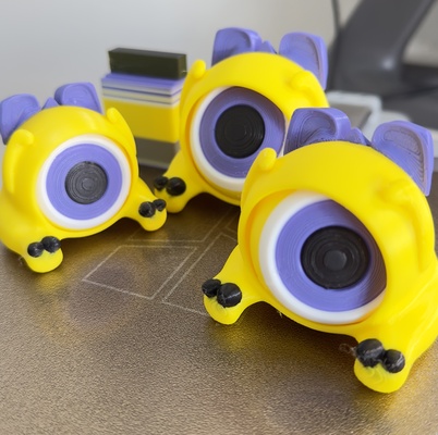 lista olho arco dedo inquietação brinquedo rolar 3d print model - Mito3D