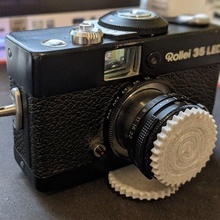 Rollei 35 şapka gadget lens kamera 3d print model - Mito3D