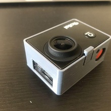 Rollei aksiyon kamerası 510 kafes binmek gadget kamera gopro durum kılıf kablo 3d print model - Mito3D