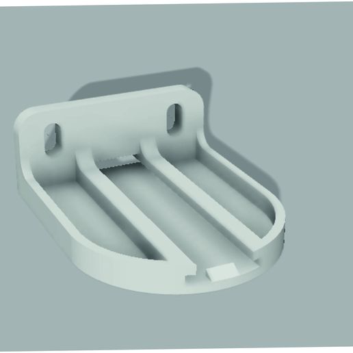 roller curtain support 3D print model - Mito3D