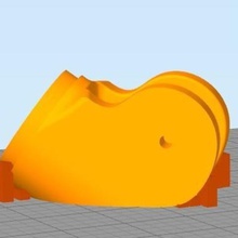 suporte do rolo de mala a casa peça reposição reparação 3d print model - Mito3D