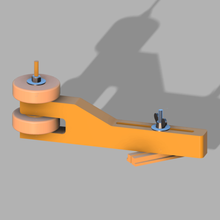 rullo tenere attrezzo lavorazione legno carpenteria 3d print model - Mito3D