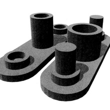 roller support tool door pebble gall sliding 3d print model - Mito3D