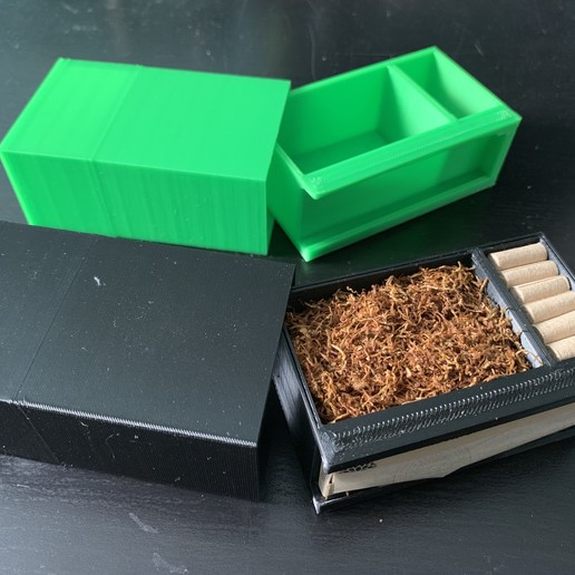 roller Tabak-box gadget nützlich Tabak 3D print model - Mito3D