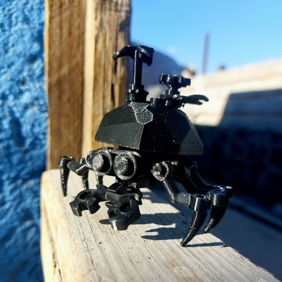 patin roulettes construction pièces jeu bâtiment blocs fortnite jouet crabe mignonne 3d print model - Mito3D
