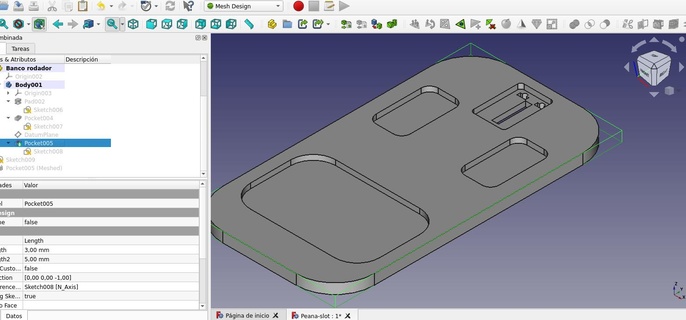 rotolare panchina fessura scalextric 3d print model - Mito3D