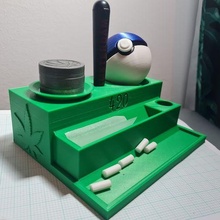 roulant copain 420 gadget cannabis tabac marijuana 3d print model - Mito3D