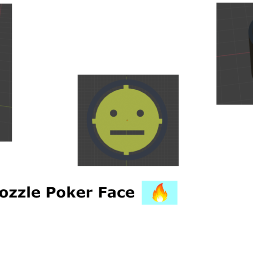 Rollen Düse poker face gadget ins Gelenk hash Unkraut poker-Gesicht Kunst Papier Tabak 3D print model - Mito3D