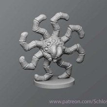 rolling spider juego de juguete tablero la mesa enemigo dungeons dragons no molestar 3d print model - Mito3D