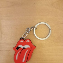 rolling stone keychain 3d print model - Mito3D