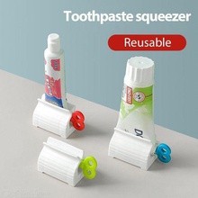 rolling tubo de pasta dientes exprimidor dispensador gadget asiento titular accesorios baño 3d print model - Mito3D