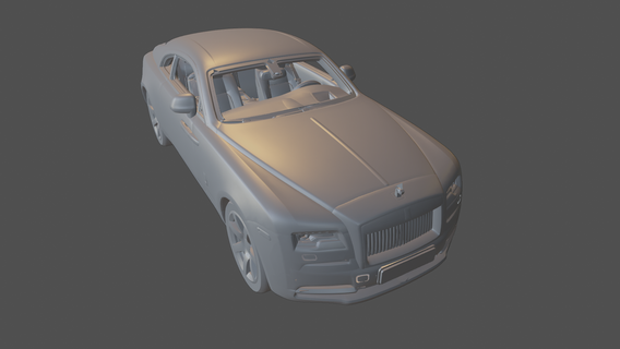 rolls royce dawn coupe 2015 2017 2019 2018 luxury car vehicle 3d model print printable realistic 3d print model - Mito3D