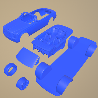 Rulo Royce aşağı kafa 2013 yazdırılabilir araba ayrı parçalar vücut ölçülü Tamiya rc miniz radyo tarayıcı sürüklenme Ninco Kyosho scx eksenel traxxas mikro 3d print model - Mito3D