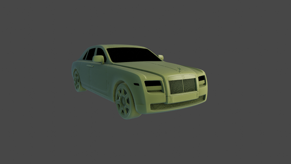 rolls royce ghost Various 3d printing automotive luxury car model replica scale high detail stl file cad design modeling enthusiast collectible desktop decor home engineering manufacturing rapid prototyping 3d print model - Mito3D