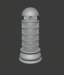 roman chess tower bust game greek set 3d print model - Mito3D