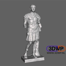 roman emperor trajan statue 3d scan art 123d 123dcatch catch ancient meshmixer museum scans replicas 3d print model - Mito3D