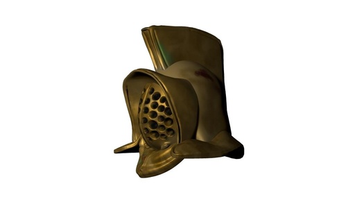 romano gladiador casco murmillo juego Roma historia antiguo 3d print model - Mito3D