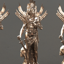 roman god mars abstract statue 5 golden pharaoh interior other sculpture emperor hall zeus snake staff architectural character rome fantasy 3d print model - Mito3D