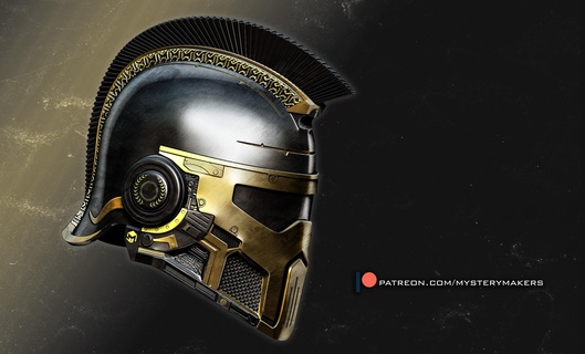 romano infantaria capacete balde 3d impressão imprimível stl Arquivo projeto modelo suporte propumação mistério fabricantes 3d print model - Mito3D