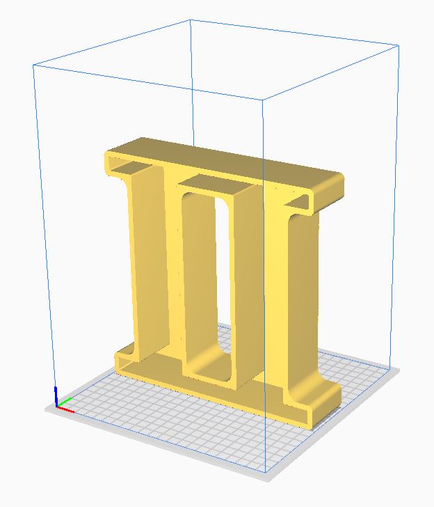 romano 2 arte abc números 3D print model - Mito3D