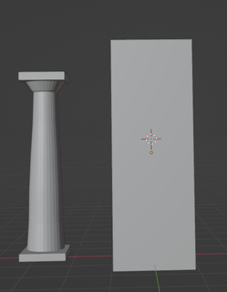 romain pilier + moule monument architecture Italie art bâtiment 3d print model - Mito3D