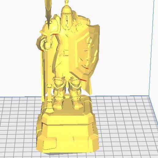 soldado romano juego 3D print model - Mito3D