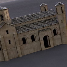 romanica Chiesa arte giocattolo educativo 3d print model - Mito3D