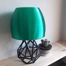 romantic bedroom lamp home geometric ikea light decor 3d print model - Mito3D