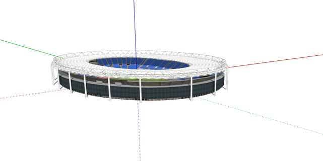 rome olympic stadium stadium stadium use 2023 soccer nfl nba mlb nhl italy rome  3d print model - Mito3D