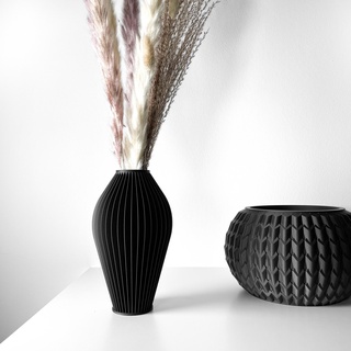 Römer Vase modern einzigartig Zuhause Haus Dekor getrocknet konserviert Blume Anordnung stl Datei Garten Innen Blumen Pflanzen Vasen 3d print model - Mito3D