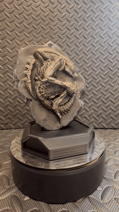 romulus fossile extraterrestre cryptobiose gros type extraterrestres xénomorphe étoile mer prédateur prédateurs horreur bigchap 3d print model - Mito3D