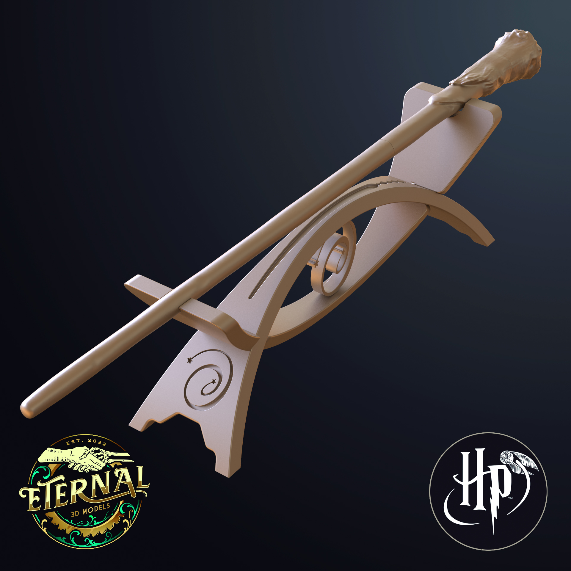 ronald Weasley asa ayakta durmak Harry çömlekçi ebedi Hogwarts güçlendirici slitheryn Ron Hermione Albus Dumbledore büyü harf kodlamak patron miras 3D print model - Mito3D