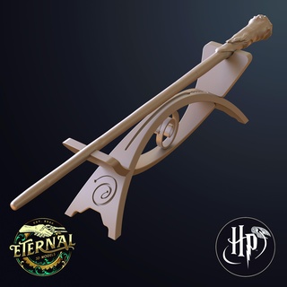 ronald weasley wand & stand - harry potter - eternal harry potter ronald weasley hogwarts gryffyndor slitheryn ron hermione albus dumbledore wand magic spell stand patronus hogwarts legacy  3d print model - Mito3D