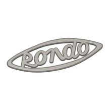 rondo radio - emblemat 3d print model - Mito3D