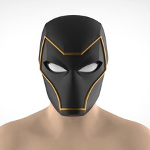 ronin casco marvel comics moda occhio di falco la maschera cosplay 3d print model - Mito3D