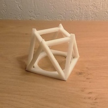 rontricar art giro triangolo piazza cerchio crculo tringulo cuadrado 3d print model - Mito3D