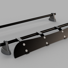 roof rack 1 10 car gadget diorama bars drift jdm 3d print model - Mito3D
