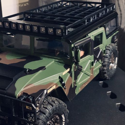 tetto cremagliera humvee hgp 408 415 3D print model - Mito3D