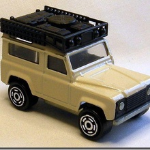roof rack majorette land rover 266 game gallery 3d print model - Mito3D