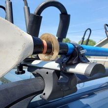 tetto cremagliera pagaia titolare supporto kayak macchina subaru attrezzo utile pratico montare cinghia toyota all'aperto canottaggio 3d print model - Mito3D