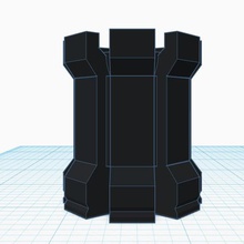 rook game chess 3d print model - Mito3D