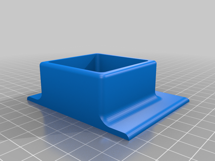 roomba virtuel mur supporter 3d print model - Mito3D