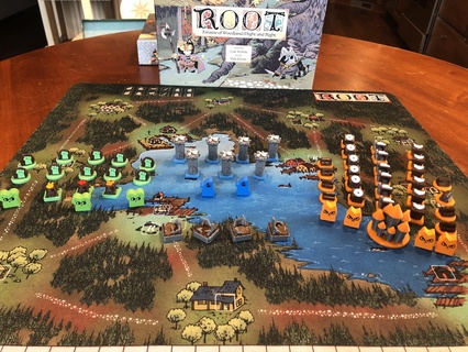 root upgrade set Game boardgame expansion 3d print model - Mito3D
