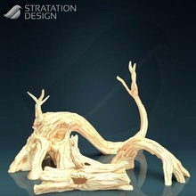 roots stumps fantasy rpg tree warhammer miniature boardgame tabletop decor wargame dungeon root dnd stump pathfinder 3d print model - Mito3D