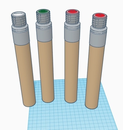 rop 30 mode airsoft cosplay stütze fackel lichter rop30 sowjet armee zubehör requisiten 3d print model - Mito3D