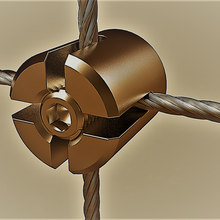 cuerda abrazadera artilugio bloquear tornillo 3d print model - Mito3D