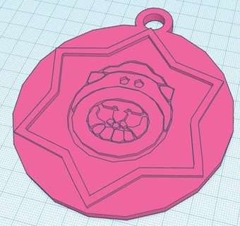 rosa padronanza distintivo attaccabrighe rissa stella supercell trofeo gioco console controllo 3d print model - Mito3D