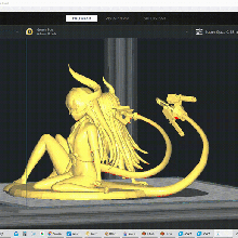 rosalia Liliya honkai impacto 3rd 3d print model - Mito3D