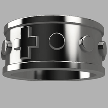 Rosenkranz-ring Schmuck ring Rosenkranz beten 3d print model - Mito3D